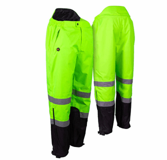 Mobile Warming 7.4V Men's Hi-Vis Heated Rain Pant