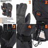 Mobile Warming 7.4V Unisex Storm Heated Gloves (Size L)