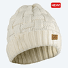 Mobile Warming Heated Cable Knitted Beanie
