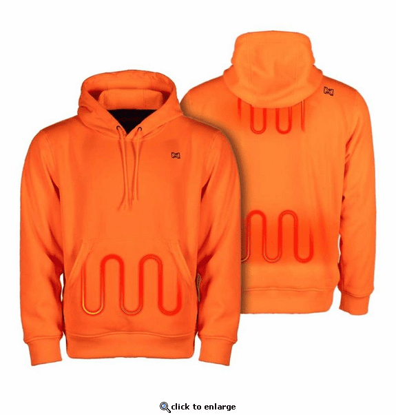 Mobile Warming Men's 7.4V Pullover Heated Hoodie