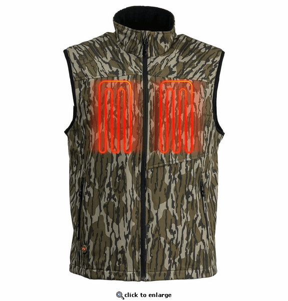 Mobile Warming Men's BLX Mossy Oak Heated Vest