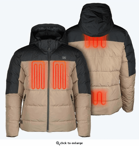 Mobile Warming Men's Crest 2.0 Down Heated Jacket