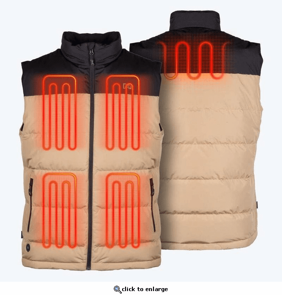 Mobile Warming Men's Crest 2.0 Down Heated Vest