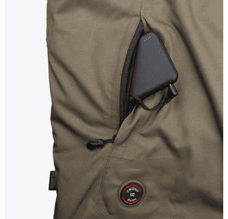 Mobile Warming Men's Denali Anorak 1/4 Zip Heated Hoodie