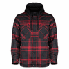 Mobile Warming Men's Flannel Hoodie Heated Jacket