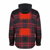 Mobile Warming Men's Flannel Hoodie Heated Jacket