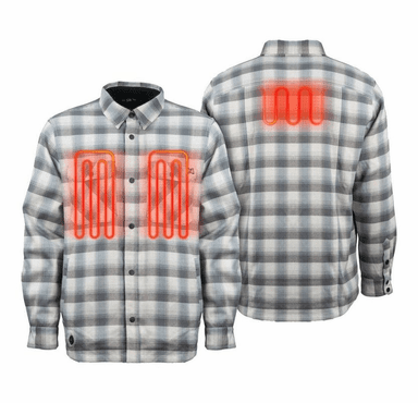 Mobile Warming Men's Heated Flannel Jacket