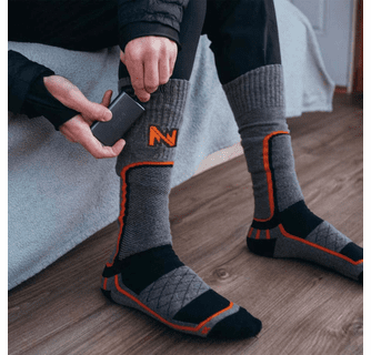 Mobile Warming Men's Premium 3.0 Merino Heated Socks