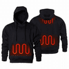 Mobile Warming Men's Pullover Heated Hoodie with Built-In Handwarmer