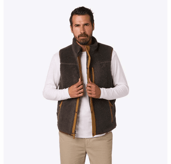 Mobile Warming Men's Ranch Sherpa Heated Vest