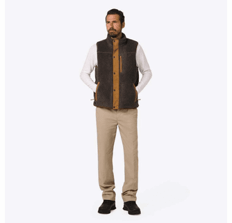 Mobile Warming Men's Ranch Sherpa Heated Vest