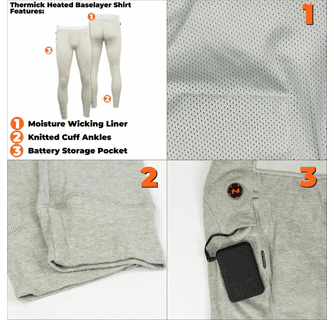 Mobile Warming Men's Thermick 2.0 Baselayer Pant