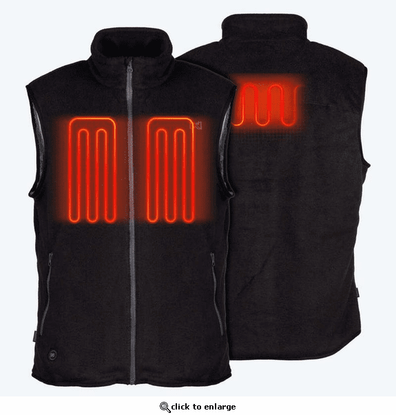 Mobile Warming Men's Trek 2.0 Fleece Heated Vest