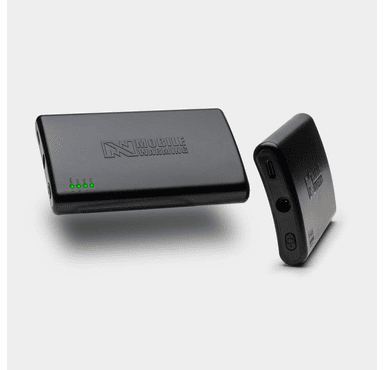 Mobile Warming Powersheer 3.7v Wireless Heated Sock Battery Dual Pack with Remote - Black