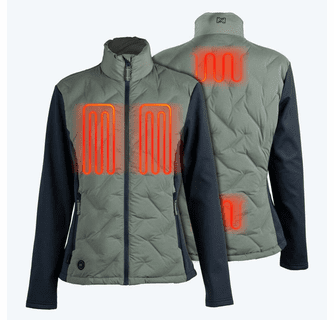 Mobile Warming Women's Aria Hybrid Heated Jacket