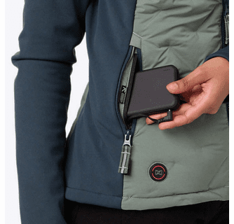 Mobile Warming Women's Aria Hybrid Heated Jacket