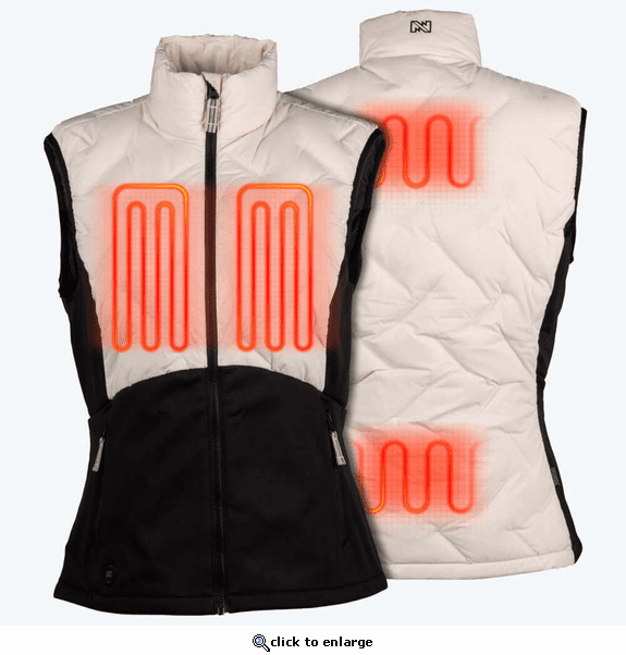 Mobile Warming Women's Aria Hybrid Heated Vest