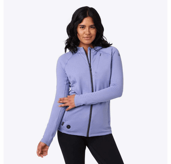 Mobile Warming Women's Element Mid-Layer Full Zip Heated Hoodie
