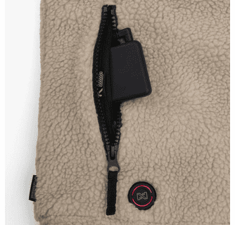 Mobile Warming Women's Upland Full Zip Sherpa Heated Hoodie