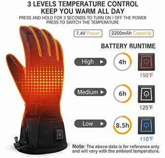 Mount Tec Explorer 3 Heated Performance Winter Gloves