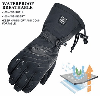 Mount Tec Explorer 3 Heated Performance Winter Gloves