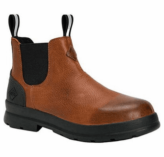 Muck Men's Chore Farm Leather Chelsea Boots