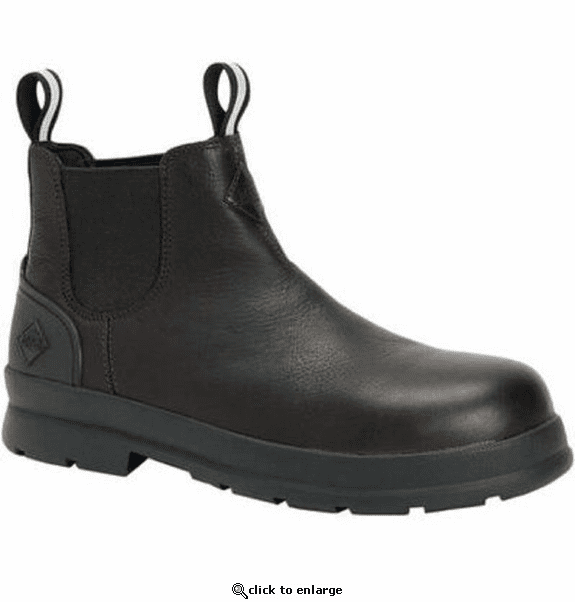 Muck Men's Chore Farm Leather Chelsea Comp Toe Boots
