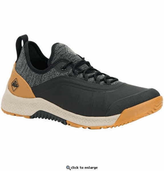 Muck Men's Outscape Lace Up Shoes - Black/Tan