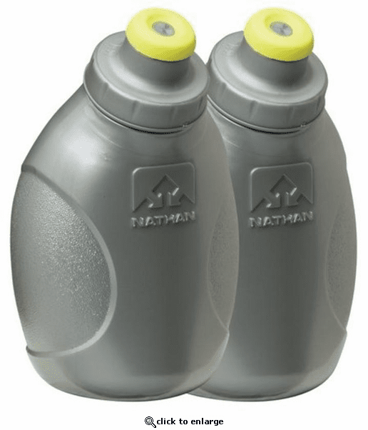 Nathan Push-Pull Cap 10oz/300mL Flask 2-Pack