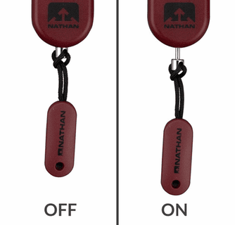 Nathan SaferRun Ripcord Siren Handheld Phone Carrier