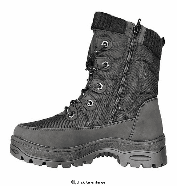 Navatex Women's Lace and Single Zipper Boots