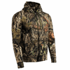 Nexgen Heat Men's Camouflaged Heated Zipper Hoodie with Battery