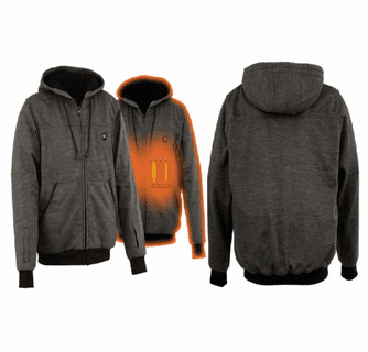 NexGen Heat Men's 'Fiery' Heated Hoodie