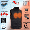 NexGen Heat Men's 'Puffed' Textile Heated Vest
