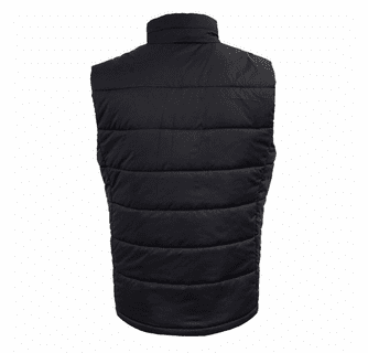 NexGen Heat Men's 'Puffed' Textile Heated Vest