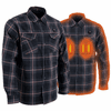 NexGen Heat Men's 'Riffraff' Flannel Long Sleeve Heated Shirt