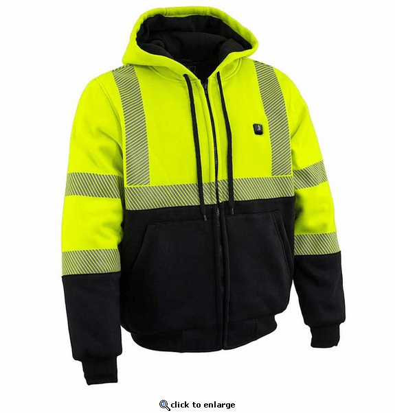 NexGen Heat Men's 'Sledge' High-Viz Textile Heated Jacket