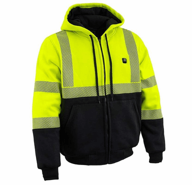 NexGen Heat Men's 'Sledge' High-Viz Textile Heated Jacket