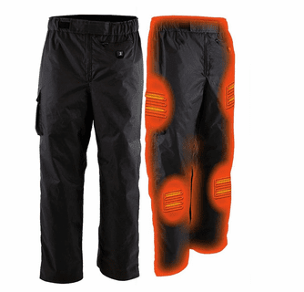 NexGen Heat Men's 'Torrid' Textile Water Resistant Heated Over Pants