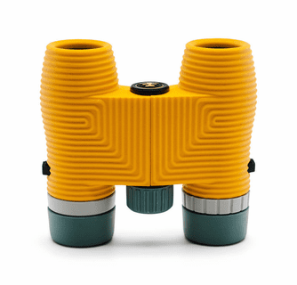 NOCS Provisions Standard Issue 8x25 Waterproof Binoculars - Canary Yellow