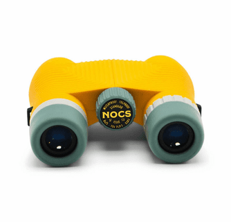 NOCS Provisions Standard Issue 8x25 Waterproof Binoculars - Canary Yellow
