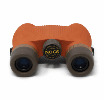 NOCS Provisions Standard Issue 8x25 Waterproof Binoculars - Poppy II Orange
