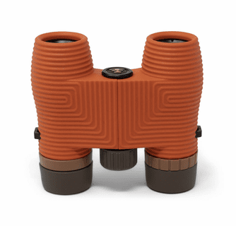 NOCS Provisions Standard Issue 8x25 Waterproof Binoculars - Poppy II Orange