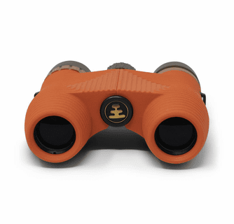 NOCS Provisions Standard Issue 8x25 Waterproof Binoculars - Poppy II Orange