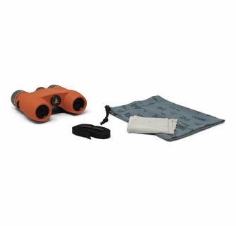 NOCS Provisions Standard Issue 8x25 Waterproof Binoculars - Poppy II Orange
