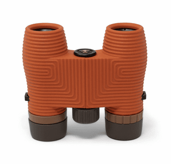 NOCS Provisions Standard Issue 8x25 Waterproof Binoculars - Poppy II Orange