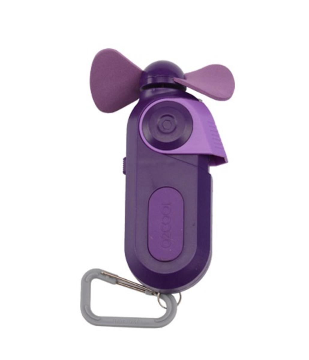 O2 Cool Sport Carabiner Misting Fan My Cooling Store
