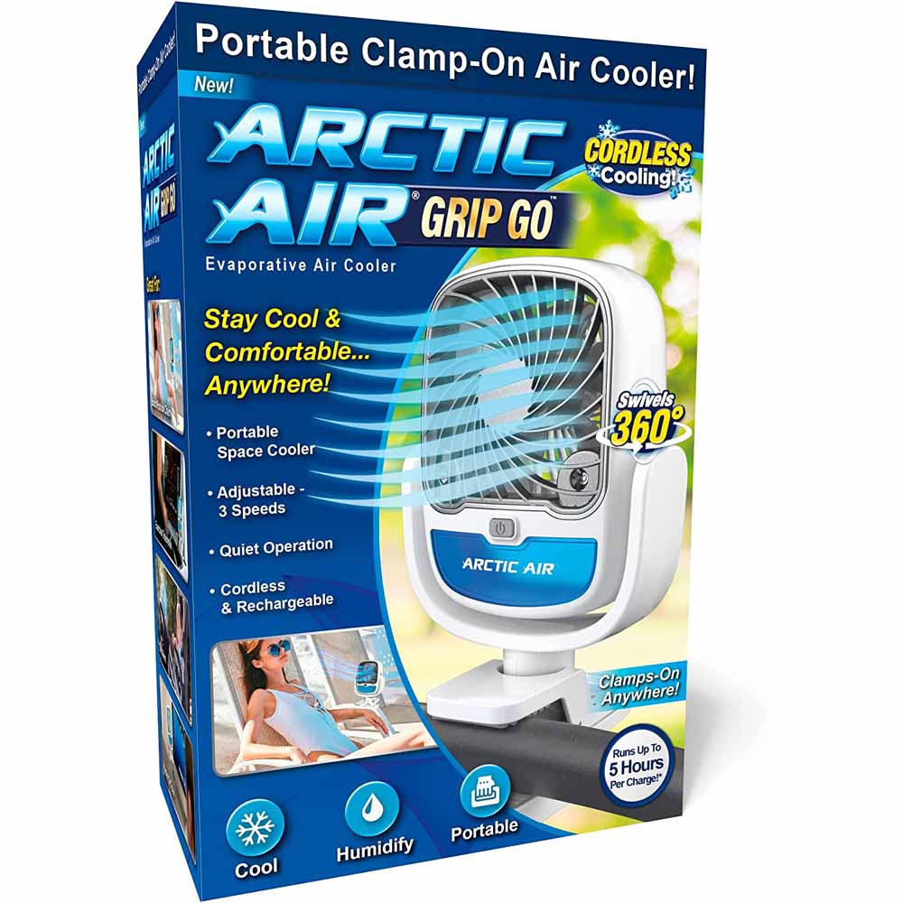Ontel Arctic Air Grip Go Evaporative Portable Air Cooler My Cooling Store