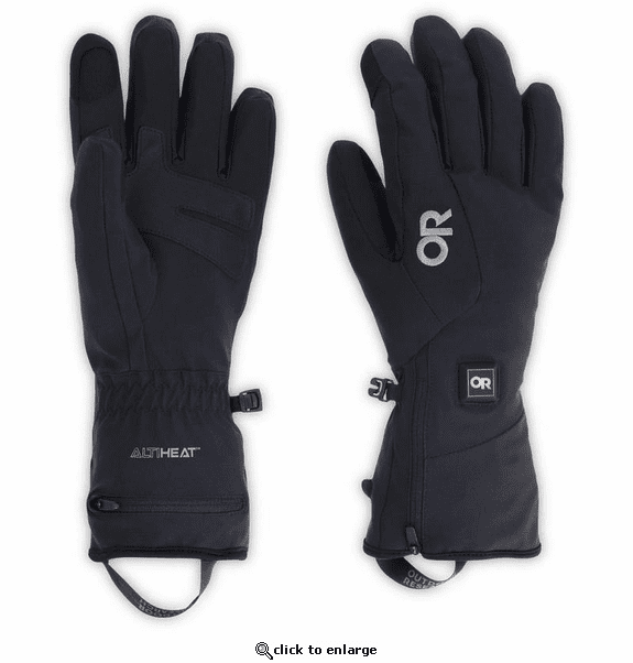 Outdoor Research Men's Sureshot Heated Softshell Gloves