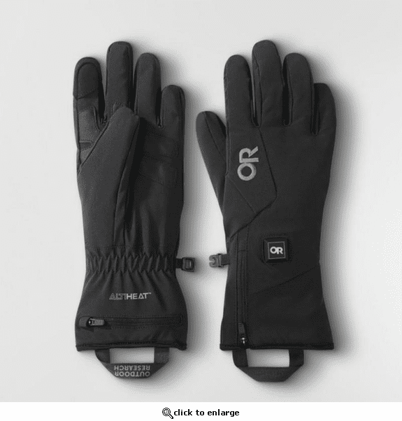 Outdoor Research Women's Sureshot Heated Softshell Gloves